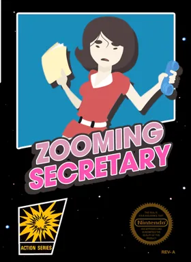 Zooming Secretary (World) (v1.02) (Aftermarket) (Homebrew) box cover front